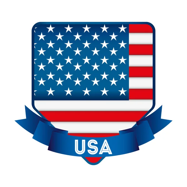 United states — Stock Vector