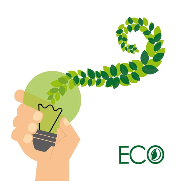 Eco friendly — Stock Vector