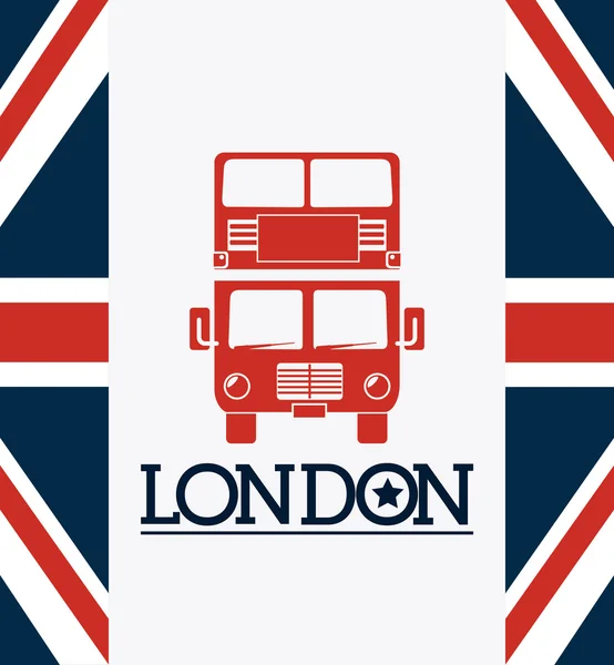 Illustrazione di design Londra — Vettoriale Stock