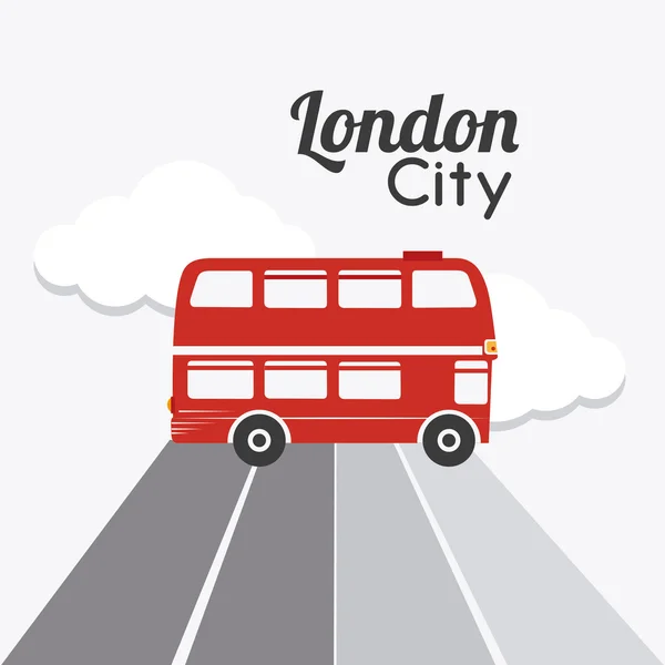 London Design Illustration — Stockvektor