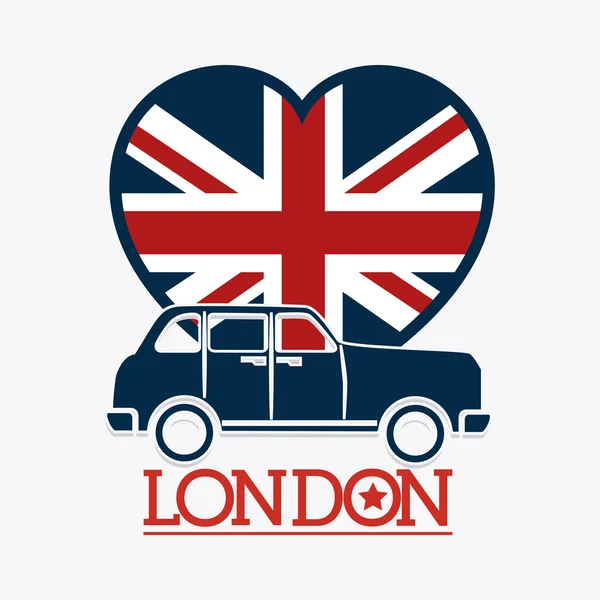 London design illusztráció — Stock Vector