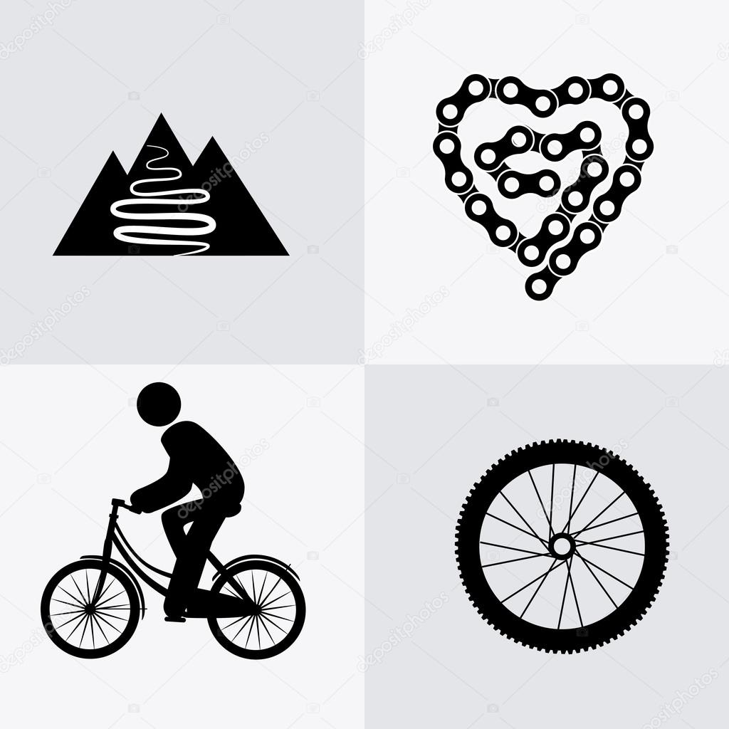 Bike design illustration