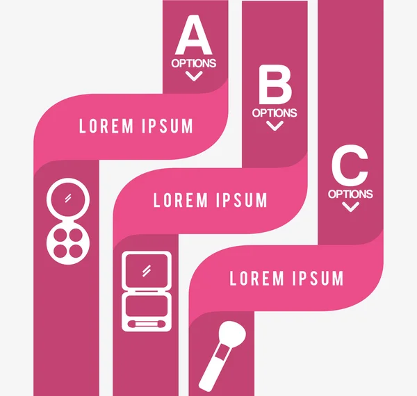 Tvoří infografika — Stockový vektor