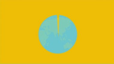 İnsanlar ve simgeler Video animasyon