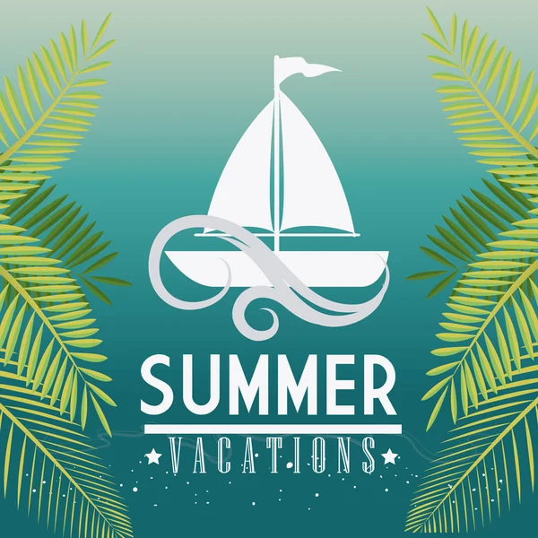 Summer design. — Stock Vector