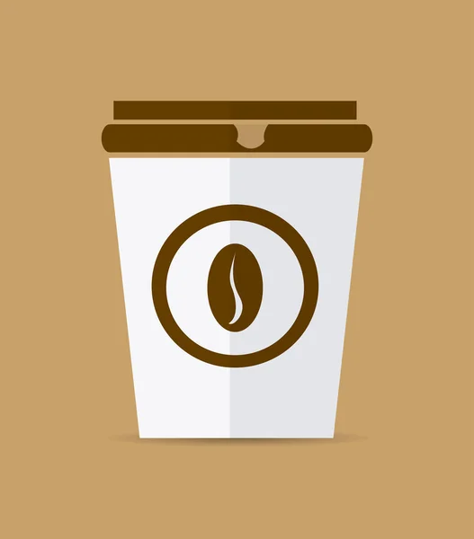 Koffie ontwerp. — Stockvector