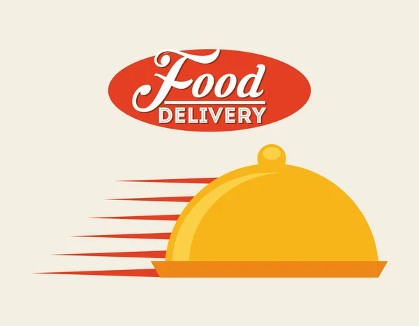 Food delivery — Stock Vector