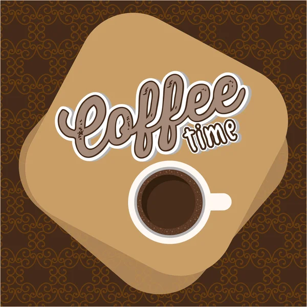 Kaffebutik — Stock vektor