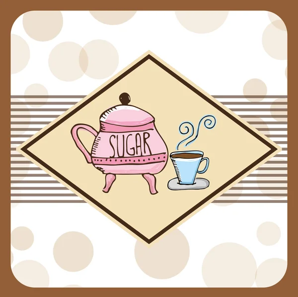 Cafetería — Vector de stock