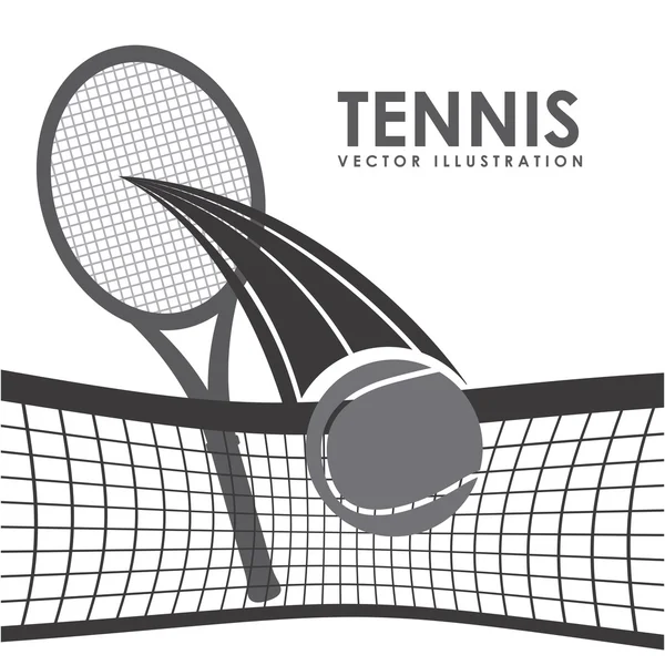 Desporto de ténis — Vetor de Stock