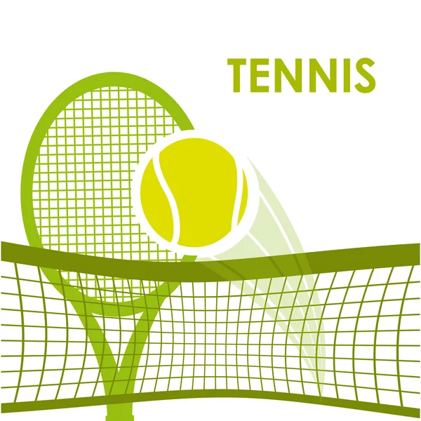Спорт теніс — стоковий вектор