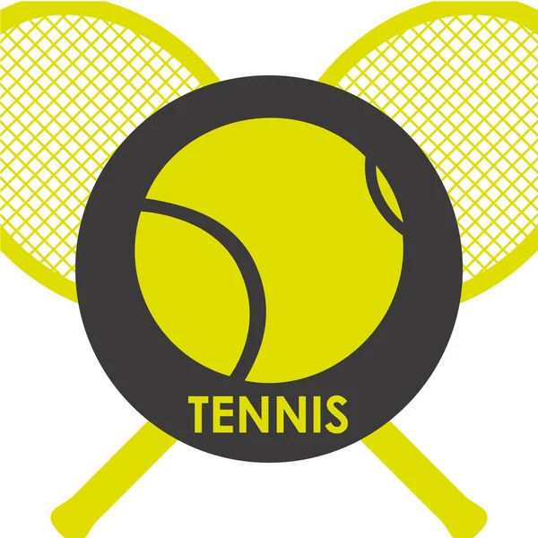 テニス スポーツ — ストックベクタ