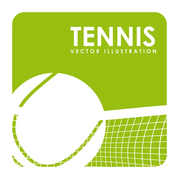 Tennissport — Stockvektor