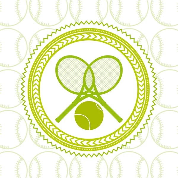 Sport tennis — Image vectorielle