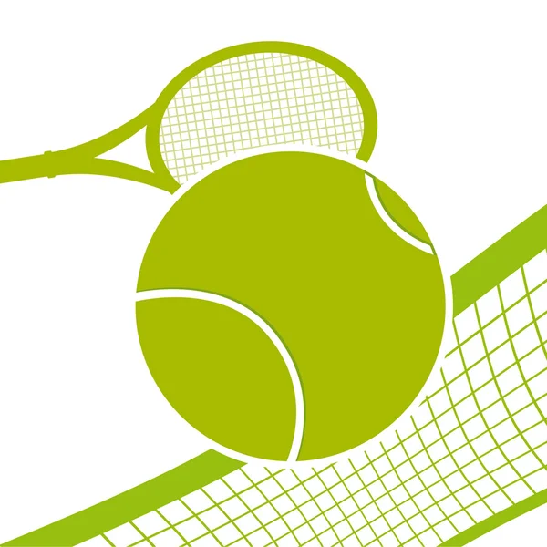 Tenis Deporte — Vector de stock