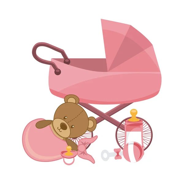 Baby toys — Stock Vector