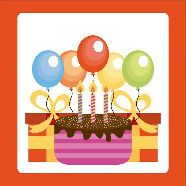 Happy birthday — Stock Vector