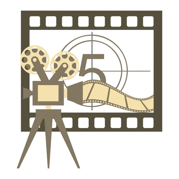 Film pictogrammen — Stockvector