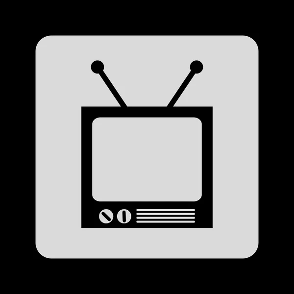 Icono de TV — Archivo Imágenes Vectoriales