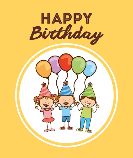 Happy birthday — Stock Vector