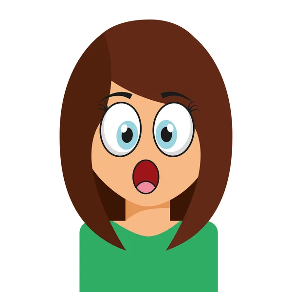 Expresión avatar — Vector de stock