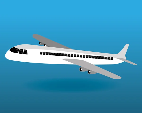 Ilustracja projekt samolotu — Wektor stockowy