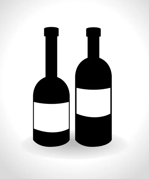 Vin design illustration — Stock vektor