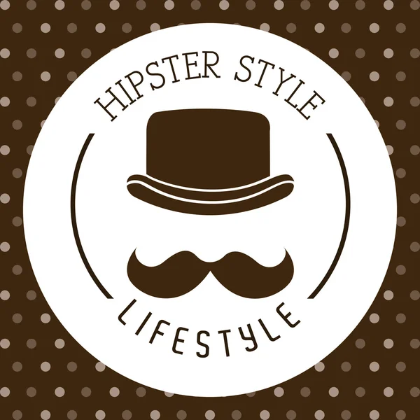 Stile hipster — Vettoriale Stock