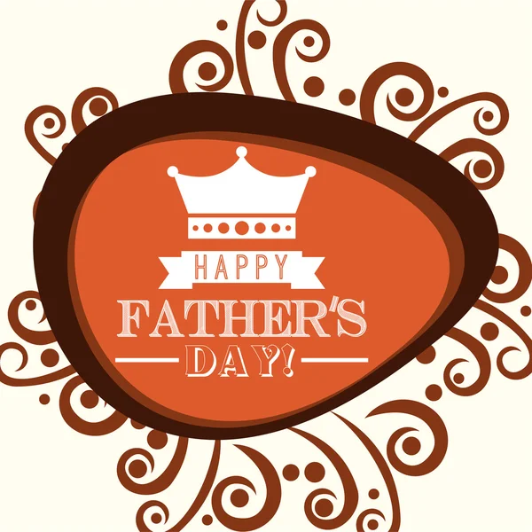 Fathers day — Stock Vector