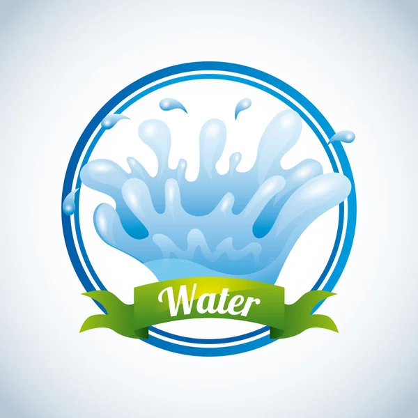 Water icon — Stock Vector