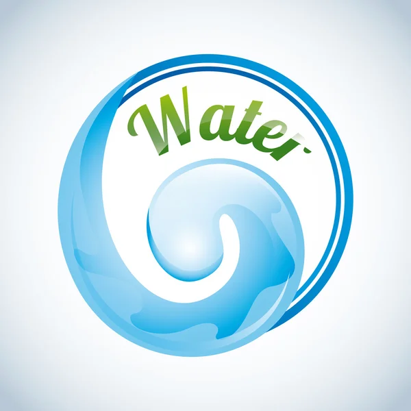 Icona dell'acqua — Vettoriale Stock