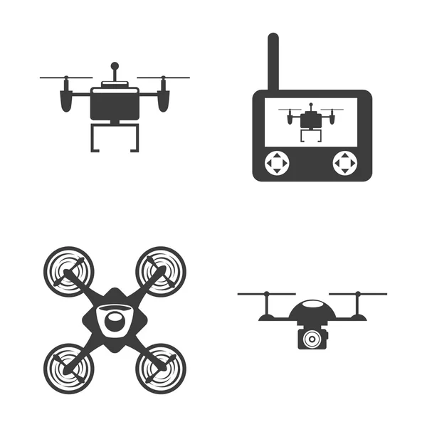 Drone technológia — Stock Vector