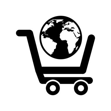 Alışveriş arabası. 