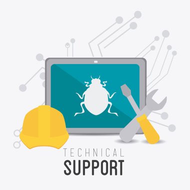 Teknik destek tasarım.