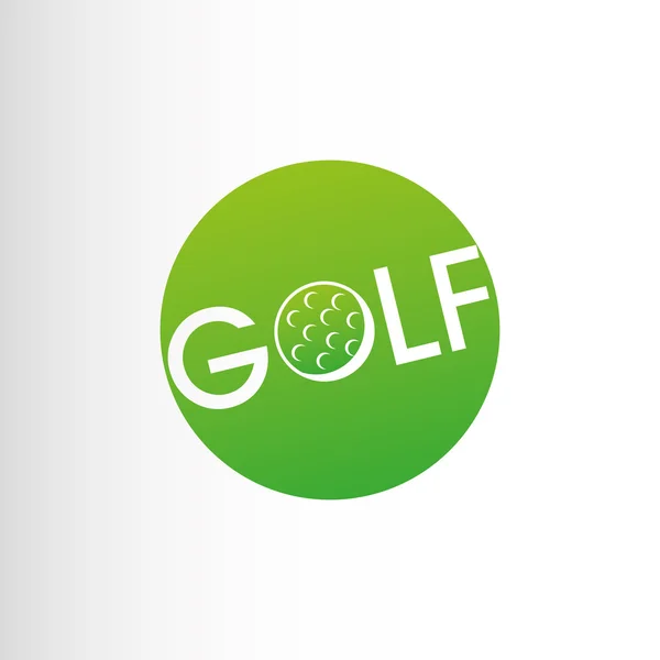 Club de golf — Vector de stock