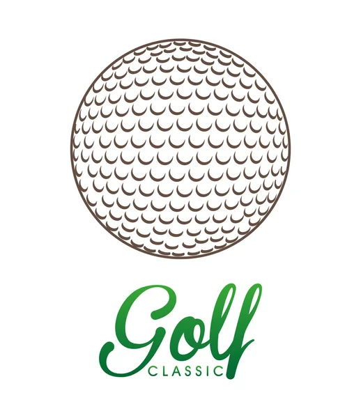 Club de golf — Archivo Imágenes Vectoriales