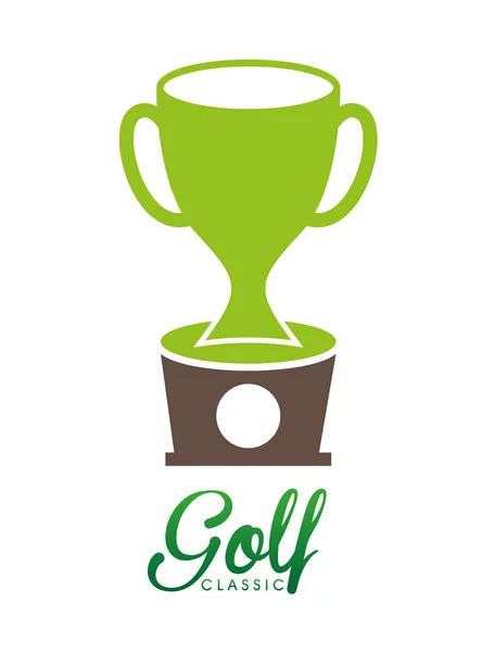 Club de golf — Vector de stock