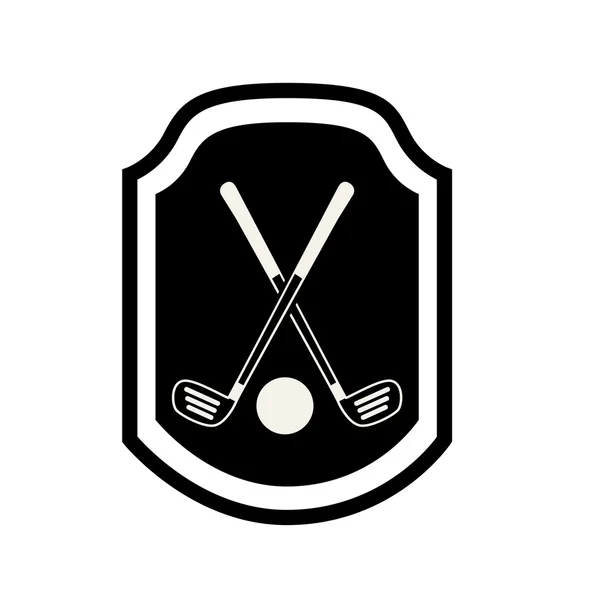 Club de golf — Vector de stock