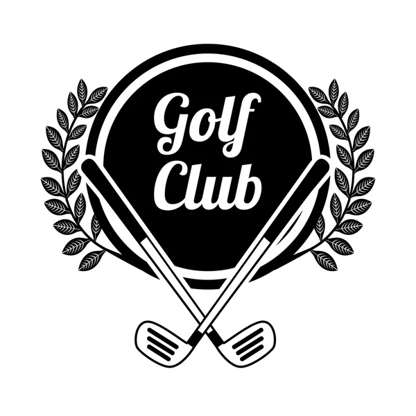 Club de golf — Archivo Imágenes Vectoriales