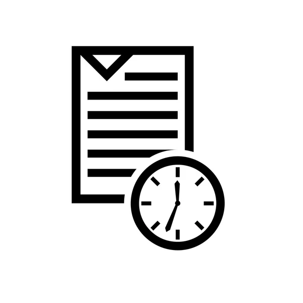 Time icon — Stock Vector