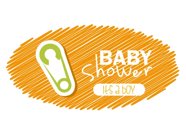 Baby shower — Wektor stockowy