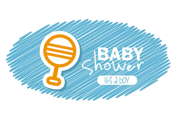 Babydusche — Stockvektor