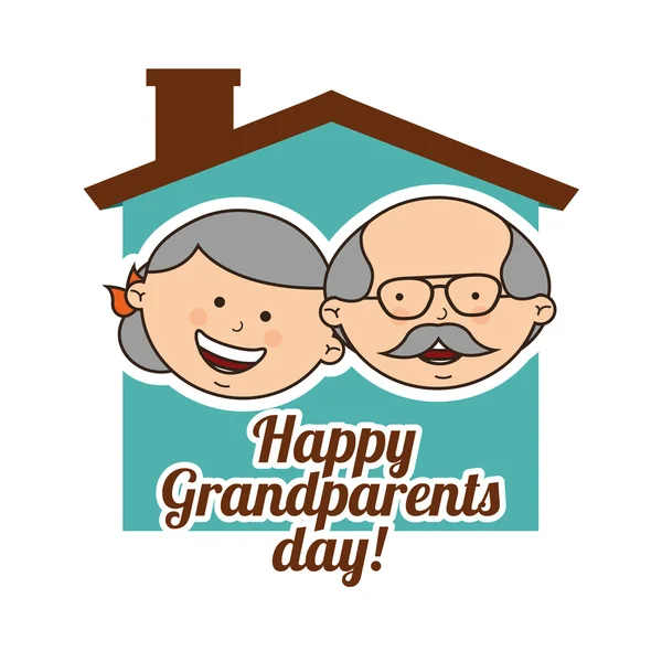 Día de los abuelos — Archivo Imágenes Vectoriales