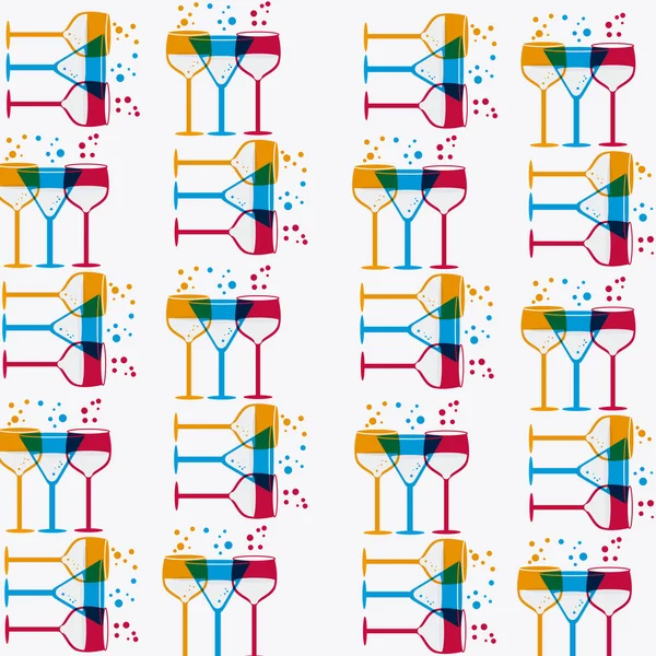 Kokteyl tasarım. — Stok Vektör