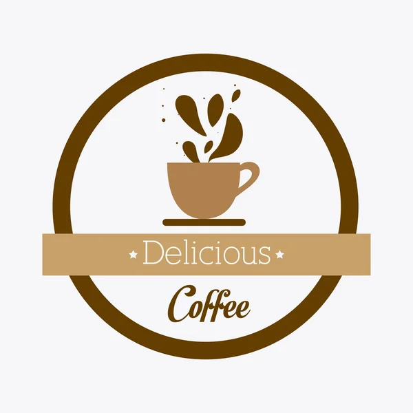 Design de café . — Vetor de Stock