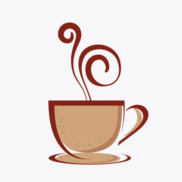 Diseño de café . — Vector de stock