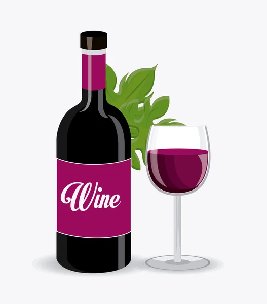 Wine design. — Stock Vector