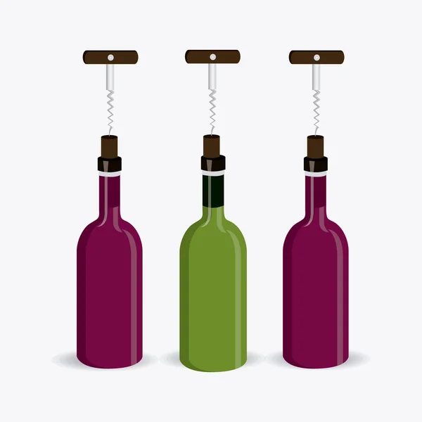 Σχεδιασμός του κρασιού. — Διανυσματικό Αρχείο