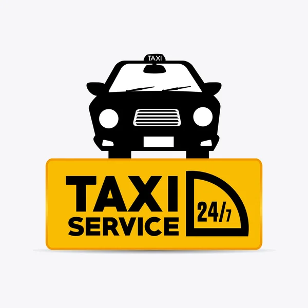 Taxi design. — Stock Vector