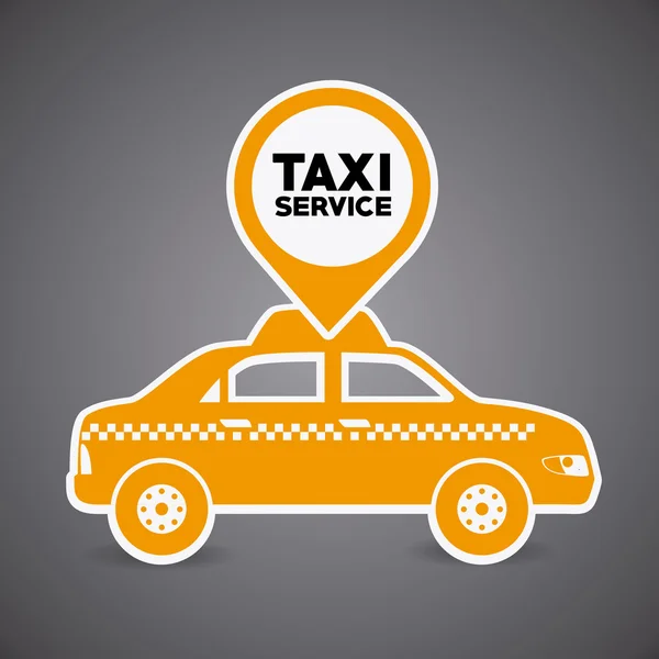 Progettazione taxi . — Vettoriale Stock